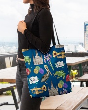 Louisiana Symbols All-over Tote aos-all-over-tote-lifestyle-front-04
