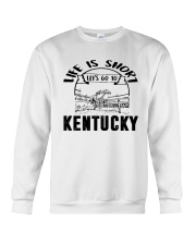 Kentucky Life Is Short Crewneck Sweatshirt tile