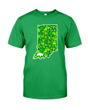 Indiana Clover Map Classic T-Shirt front