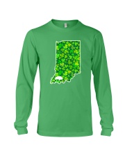 Indiana Clover Map Long Sleeve Tee tile