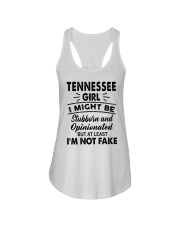Tennessee Girl At Least I'm Not Fake Ladies Flowy Tank tile