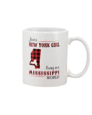 NEW YORK GIRL LIVING IN MISSISSIPPI WORLD Mug thumbnail