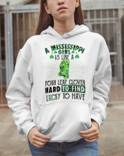 Mississippi Girl Is Like Four Leaf Clover Hooded Sweatshirt apparel-hooded-sweatshirt-lifestyle-07