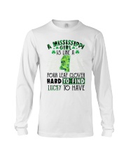 Mississippi Girl Is Like Four Leaf Clover Long Sleeve Tee tile