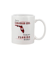 CANADIAN GIRL LIVING IN FLORIDA WORLD Mug tile