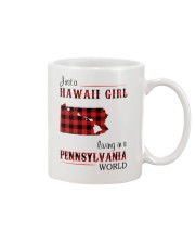 HAWAII GIRL LIVING IN PENNSYLVANIA WORLD Mug thumbnail