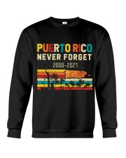 Puerto Rico Never Forget Crewneck Sweatshirt tile
