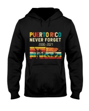 Puerto Rico Never Forget Hooded Sweatshirt tile