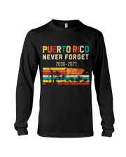 Puerto Rico Never Forget Long Sleeve Tee tile
