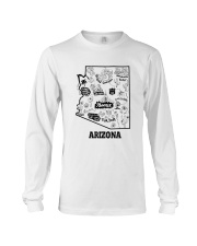 Arizona Map City Long Sleeve Tee tile