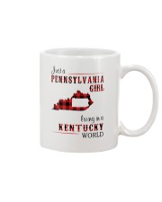 PENNSYLVANIA GIRL LIVING IN KENTUCKY WORLD Mug thumbnail