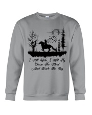 I Will Ride I Will Fly Chase The Wind Crewneck Sweatshirt tile