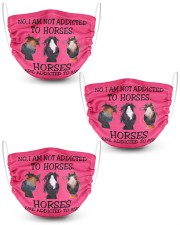 No I Am Not Addicted To Horses Masks tile
