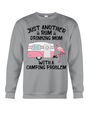 Rum Drinking Mom Crewneck Sweatshirt tile