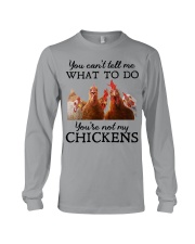 You can't tell me what to do Long Sleeve Tee tile