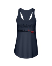 Ich Bin Eine Einfache Frau Ich Mag Camping UndWein Ladies Flowy Tank tile