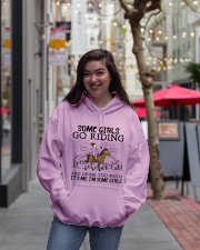 Some Girls Go Riding And Drink Too Much Hooded Sweatshirt lifestyle-unisex-hoodie-front-2