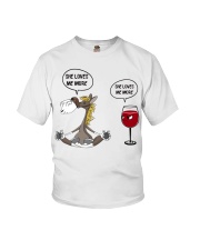She loves me more Youth T-Shirt tile