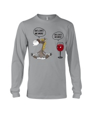 She loves me more Long Sleeve Tee tile