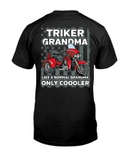 Triker Grandma Classic T-Shirt back