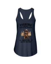 Fishing and Scotch Ladies Flowy Tank tile
