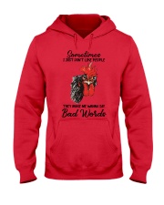 Sometimes I Just Don't Like People Hooded Sweatshirt tile