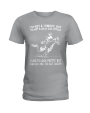 I Also Like To Get Dirty Ladies T-Shirt tile