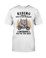 Riding and Bourbon Classic T-Shirt front