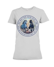 No matter how old i am Premium Fit Ladies Tee tile