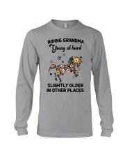 Riding Grandma Young At Heart Long Sleeve Tee tile