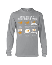 Dinge Die Ich In Meiner Freizeit Mache Long Sleeve Tee tile