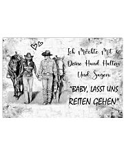 Baby Lasst uns reiten gehen 24x16 Poster front