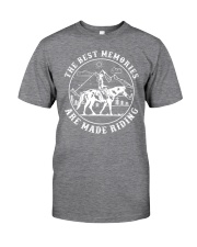 The Best Memories Are Made Riding Classic T-Shirt tile