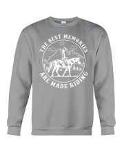 The Best Memories Are Made Riding Crewneck Sweatshirt tile