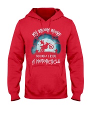 My Broom Broke Hooded Sweatshirt tile