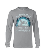 My Broom Broke Long Sleeve Tee tile