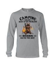 Camping And Bourbon Long Sleeve Tee tile