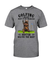 Golfing and scotch Classic T-Shirt tile
