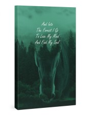 And Into The Forest I Go Gallery Wrapped Canvas Prints tile