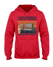 I like bourbon and my smoker Hooded Sweatshirt tile