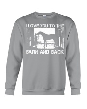 I love you to the barn and back Crewneck Sweatshirt tile