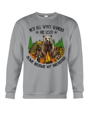 Not all who wander are lost Crewneck Sweatshirt tile