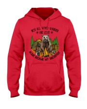 Not all who wander are lost Hooded Sweatshirt tile