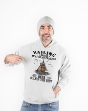 Sailing and beer Hooded Sweatshirt apparel-hooded-sweatshirt-lifestyle-front-81