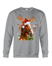 Horse Christmas Crewneck Sweatshirt tile