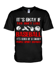 Baseball tshirt 22 V-Neck T-Shirt thumbnail