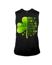 Happy St Patrick's day Sleeveless Tee thumbnail
