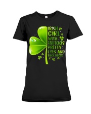 Happy St Patrick's day Premium Fit Ladies Tee thumbnail