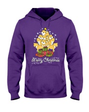 Shiba Xmas Tree Hooded Sweatshirt thumbnail
