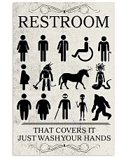 Restroom 24x36 Poster front